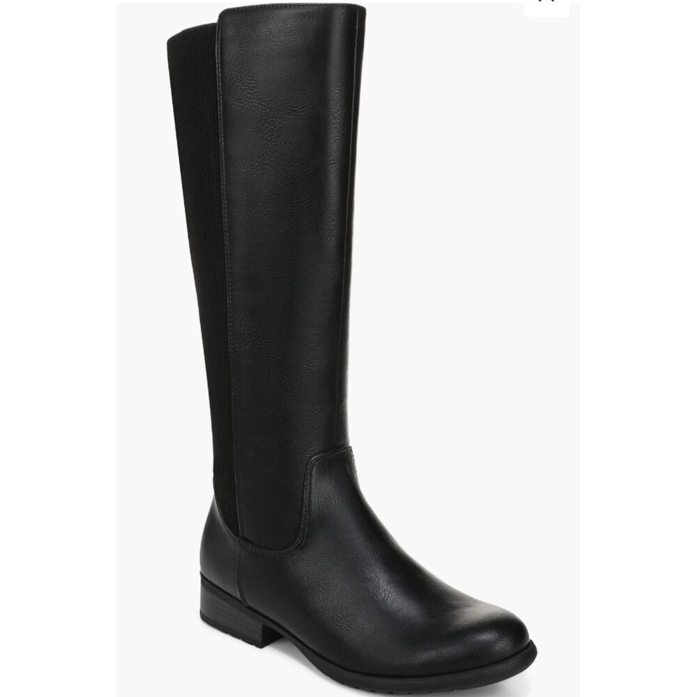 New LifeStride XQuisite Knee-High Riding Boots Black 9 M